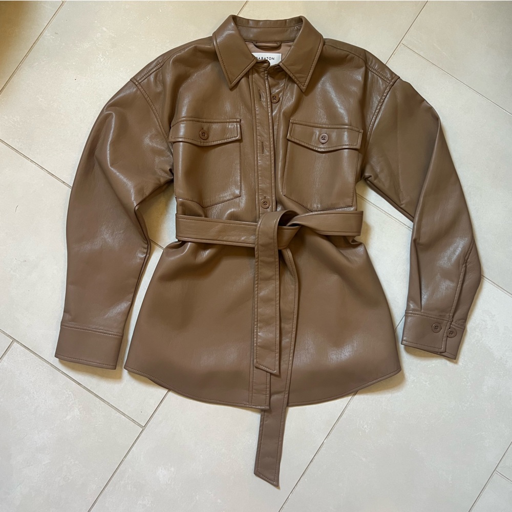 Aritzia Babaton Ava Leather Jacket